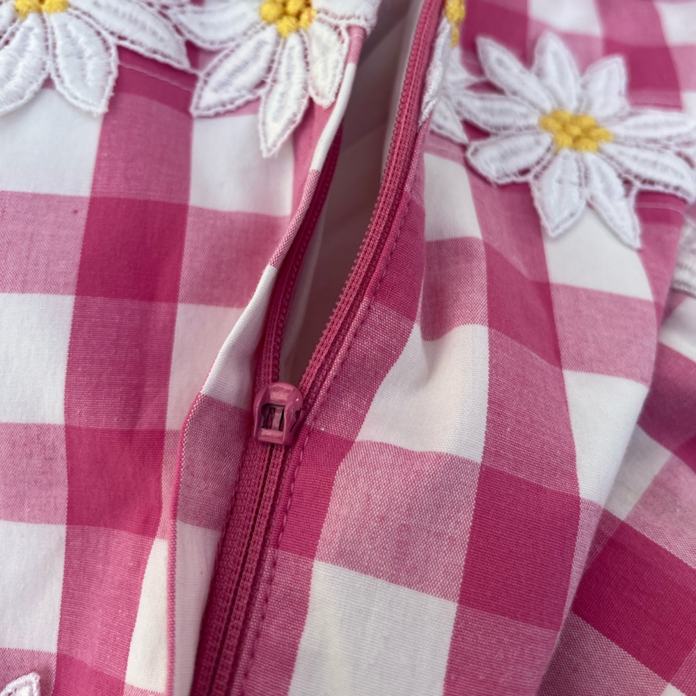 Lilly Pulitzer Pink and White Gingham Dress - Picture 8 of 10